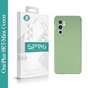 SPRIG Compatible with OnePlus 9RT Phone Liquid Silicone Cover Premium Back Cover Drop Tested Shock Proof Mobile Case for Men, Women, Boys and Girls with Camera Protection (Mint Green)