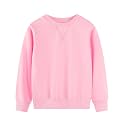 Spring&Gege Youth Basic Sport Crewneck Pullover Sweatshirts for Children（3-14 Years）