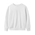 Spring&amp;Gege Youth Basic Sport Crewneck Pullover Sweatshirts for Children（3-14 Years）