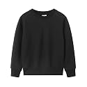 Spring&amp;Gege Youth Basic Sport Crewneck Pullover Sweatshirts for Children（3-14 Years）