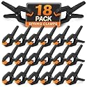 Spring Clamps, 18 Pack Heavy Duty Backdrop Clips, Balloon Arch Clips