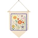 Spring Day-Nursery Wall Decor Gift for Baby Boys Girls Kids-Canvas Hanging Banner Pennant Wall Decor Gift for Nursery Homeschool Baby Room Playroom Reading Room Bedroom