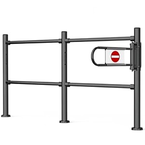Automatic Two-Way Swing Gate – Stainless Steel, Spring-Loaded Self-Closing, 100x100cm, For Supermarkets & High-Traffic Areas 3 thumbnail image