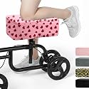 SPRING SEAON Knee Scooter Cushion, Soft Memory Foam Knee Scooter Pad Cover