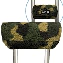 SPRING SEAON Plush Memory‑Foam Crutch Underarm Pad & Hand‑Grip Covers–Universal Fit, Breathable Moisture‑Wicking, Machine‑Washable Cushion for Crutches, Pain Relief & Chafing Protection
