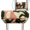SPRING SEAON Plush Memory‑Foam Crutch Underarm Pad & Hand‑Grip Covers–Universal Fit, Breathable Moisture‑Wicking, Machine‑Washable Cushion for Crutches, Pain Relief & Chafing Protection