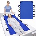 Washable Positioning Bed Pad with 8 Handles &amp; 4 Soft Handle Pads Waterproof