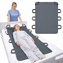 Washable Positioning Bed Pad with 8 Handles &amp; 4 Soft Handle Pads Waterproof