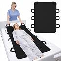Washable Positioning Bed Pad with 8 Handles & 4 Soft Handle Pads Waterproof