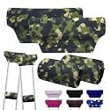 SPRING SEAON Soft Underarm Crutch Padding and Hand Grip Covers,6-Piece Set