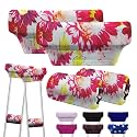 SPRING SEAON Soft Underarm Crutch Padding and Hand Grip Covers,6-Piece Set