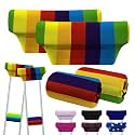 SPRING SEAON Soft Underarm Crutch Padding and Hand Grip Covers,6-Piece Set