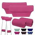 SPRING SEAON Soft Underarm Crutch Padding and Hand Grip Covers,6-Piece Set