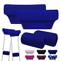 SPRING SEAON Soft Underarm Crutch Padding and Hand Grip Covers,6-Piece Set