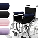 SPRING SEAON Wheelchair Accessories Armrest Covers, Memory Foam Pads, Pair