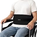 SPRING SEAON Wheelchair Seatbelt, Safety Belt for Adults & Elderly, Waterproof Fabric with Soft Lining, Adjustable Harness Strap for Wheelchair & Chair Support, Home Care, Hospital, Nursing Home