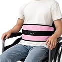 SPRING SEAON Wheelchair Seatbelt, Safety Belt for Adults & Elderly, Waterproof Fabric with Soft Lining, Adjustable Harness Strap for Wheelchair & Chair Support, Home Care, Hospital, Nursing Home
