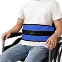 SPRING SEAON Wheelchair Seatbelt, Safety Belt for Adults & Elderly, Waterproof Fabric with Soft Lining, Adjustable Harness Strap for Wheelchair & Chair Support, Home Care, Hospital, Nursing Home