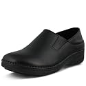 Spring Step Women's Professional Manila Leather Slip-On Nursing Shoes
