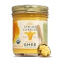 Spring Sunrise Grass-Fed Organic Ghee 8 oz Keto &amp; Paleo Non-GMO