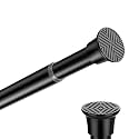Spring Tension Curtain Rod 18-36" No Drilling Adjustable Short Rods
