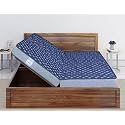 Springtek Medium Firm Orthopaedic Bonded Foam Foldable Mattress | Dual/Double Fold 5 Inch Foldable/Folding Mattresses | Extra Comfort PU Form Support Gadda | Queen Size Bed Mattress | 72x60 Inch