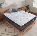 SPRINGTEK Euro Top Hybrid Latex 10 inch Single Pocket Spring Mattress (L x W: 72 inch x 36 inch)