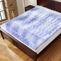 SPRINGTEK 2 inch (5.08 cm) Single Size Gel Breathable Mattress Topper (78 inch x 36 inch, White)