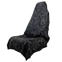Sprints Athletic Running Towel, Full-Sized, Car Seat Cover - Performance Microfiber (The Range Camo - Midnight)