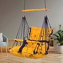 Sprointal® Swing for Kids, Baby Swing Chair Cotton Children Folding and Washable 1-5 Years Swing with Safety Belt,Home and Garden Jhula for Babies |Swing for Kids|Hanging Cradle (Blue Line)