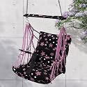 Sprointal® Swing for Kids, Baby Swing Chair Cotton Children Folding and Washable 1-5 Years Swing with Safety Belt,Home and Garden Jhula for Babies |Swing for Kids|Hanging Cradle