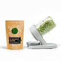 The Sprouting Company Jar Sprouting Kit with 8oz Salad Mix Sprout Seeds