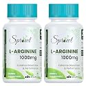 Sprowt L-Arginine 1000mg Supplement 120 Capsules | Boost Nitric Oxide Levels | Pre Workout supplements for Men &amp; Women (120 Count(Pack of 2))