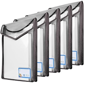 sps file folder vertical poly-plastic a4foolscap transparent documents file storage bag with snap button set of 5certificate file folder vertical black pack of 5