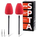SPTA Metal Polishing Tool, Auto Cylindrical Metal Polish Buffing Polishing Ball, Drill Buffing Sponge Pads Buffing Wheel for Drill Foam, Sponge Buffing for Automotive Car Wheel Hub Care
