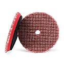 SPTA Wool Polishing Pads, 2Pcs 6 Inch (150mm) Wool Cutting Pad, Short Hair Wool Buffing and Polishing Pad Set, Wool Buffing Wheel for Heavy Cut for 6 Inch Car Polisher Polishing, Buffing and Cutting