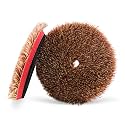 SPTA Wool Polishing Pads, 2Pcs 6 Inch (150mm) Wool Cutting Pad, Long Hair Wool Buffing and Polishing Pad Set, Wool Buffing Wheel for Heavy Cut for 6 Inch Car Polisher Polishing, Buffing and Cutting