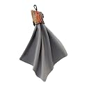 SPUDZ Ultra Microfiber Lens Cleaner with Closeable Bottom – Clip-On Pouch, Washable – for Binoculars, Scopes, Glasses, Screens | Ultra Trout Skin, 10 x 10 Inch