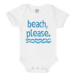 The Spunky Stork Beach Please Organic Cotton