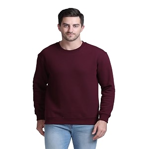 SPUNN Mens Cotton Round Neck Full Sleeves