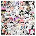Spy Anime Laptop Vinyl Self-Adhesive Sticker for Adults, Multicolor Stickers for Laptop, Journal, Guitar, Mobile - Waterproof Residue Free