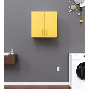 spyder craft 2 door olive modern kitchen cabinet -transform your space with ample storagechic style amp easy organization for effortless cooking brown yellow