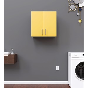 spyder craft 2 door olive modern kitchen cabinet -transform your space with ample storagechic style amp easy organization for effortless cookingcolor-black amp yellow assembly-diy do-it-yourself