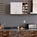 Spyder Craft 2 Door Wall Mounted Matte Finish Cryston Kitchen Cabinet for Office,Hall, Kitchen|Cabinet for Kitchen |Living Room| Color: White Noce Lyon|| Assembly-DIY (Do-It-Yourself)…