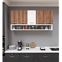 Spyder Craft Merlin Modern Kitchen Cabinet -Transform Your Space with Ample Storage,Chic Style &amp; Easy Organization for Effortless Cooking|| Color:-Noce Lyon &amp; White|| Assembly-DIY (Do-It-Yourself)
