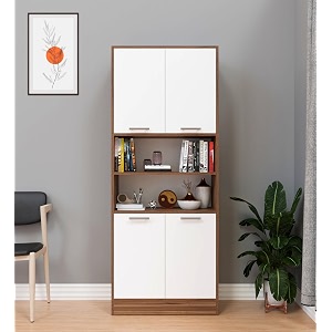 spyder craft cozy castle modern simple engineered wood book shelf for living room kids room book storage book case study room furniture color wood brown amp white