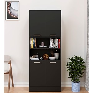 spyder craft cozy castle modern simple engineered wood book shelf for living room kids room book storage book case study room furniture color black