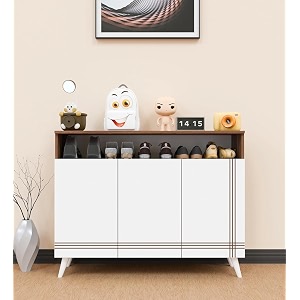 spyder craft engineered wood shoe rack with door multi-layer storage organizer shelf free standing stand entryway rack cabinets wood brown 120 x 96 x 35 cm 1 year manufacturing warranty