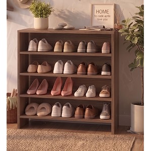 Spyder Craft Engineering Wood Open Shelf Shoe