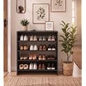 Spyder Craft Engineering Wood Open Shelf Shoe